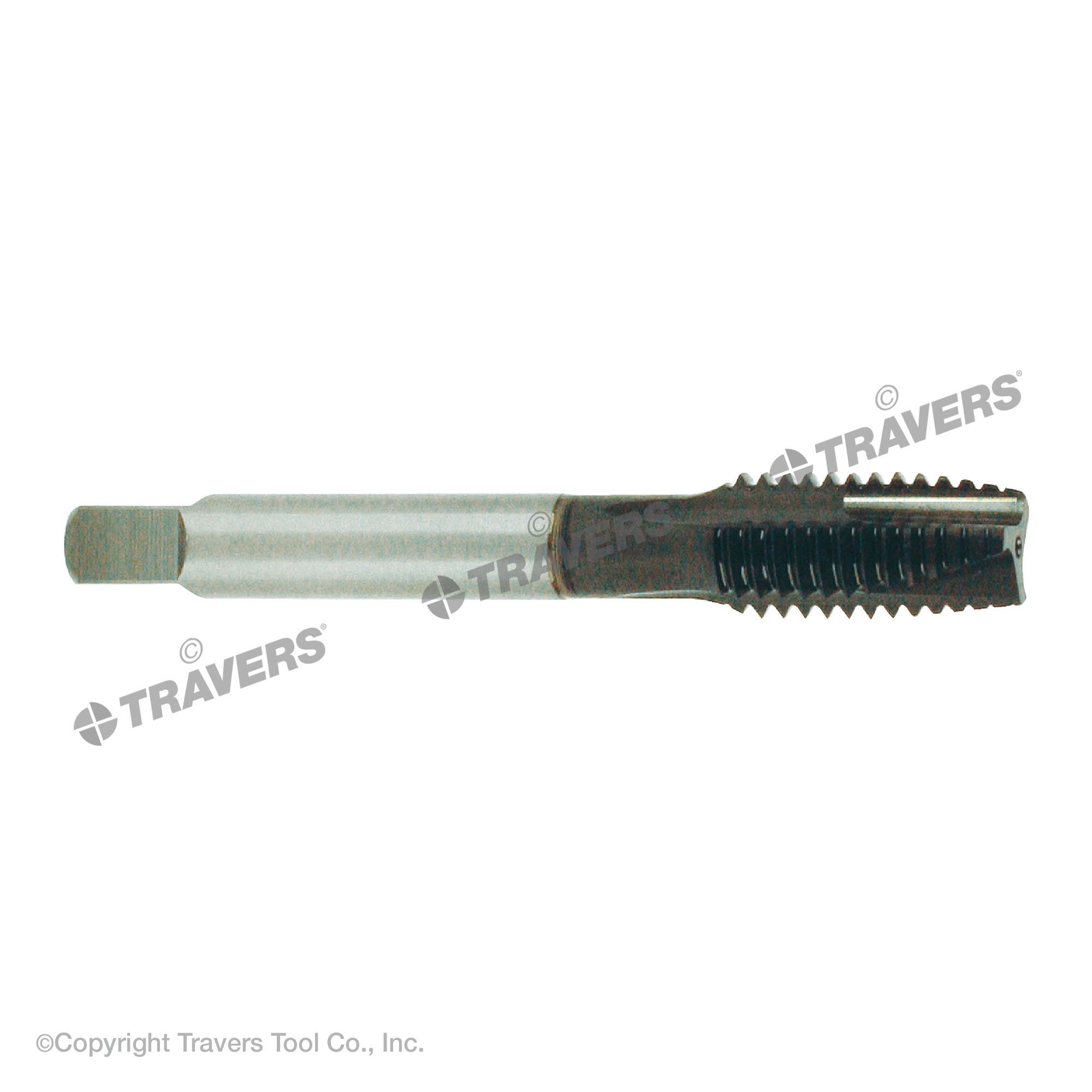 YG 100% Original #2-56 Size, H2 Thread Limit, Plug Chamfer, 2 Flute, Hardslick Vanadium High Speed Steel, Right Hand Cut Spiral Pointed Tap 1 pcs YG #2-56 Size