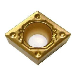Original Kyocera CCMT09T304-MQ CA6525 Carbide Turning Insert - Diamond 80° | Steel (10 PCS)