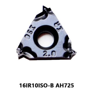 Original Tungaloy 16IR10ISO-B AH725 Carbide Insert | Stainless Steel & More (10 PCS)