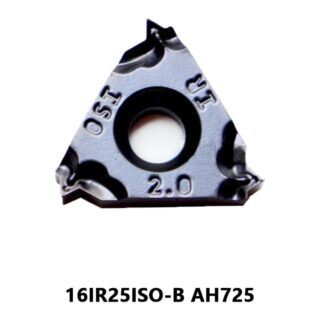 Original Tungaloy 16IR25ISO-B AH725 Carbide Insert | Stainless Steel & More (10 PCS)