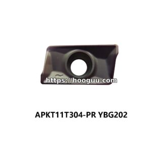 Original ZCC-CT APKT11T304-PR YBG202 Carbide Milling Insert - Parallelogram 85° | Steel & More (10 PCS)