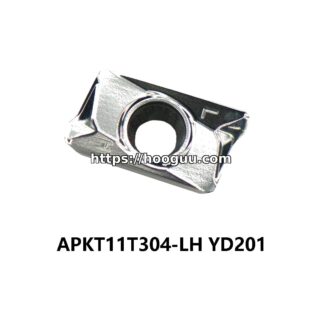 Original ZCC-CT APKT11T304-LH YD201 Carbide Milling Insert - Parallelogram 85° | Aluminum, Non-ferrous, Copper (10 PCS)
