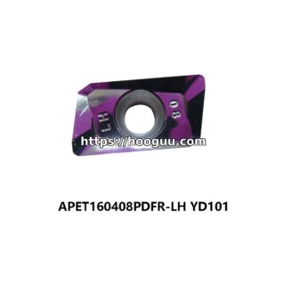 Original ZCC-CT APET160408PDFR-LH YD101 Carbide Milling Insert - Parallelogram 85° | Steel & More (10 PCS)