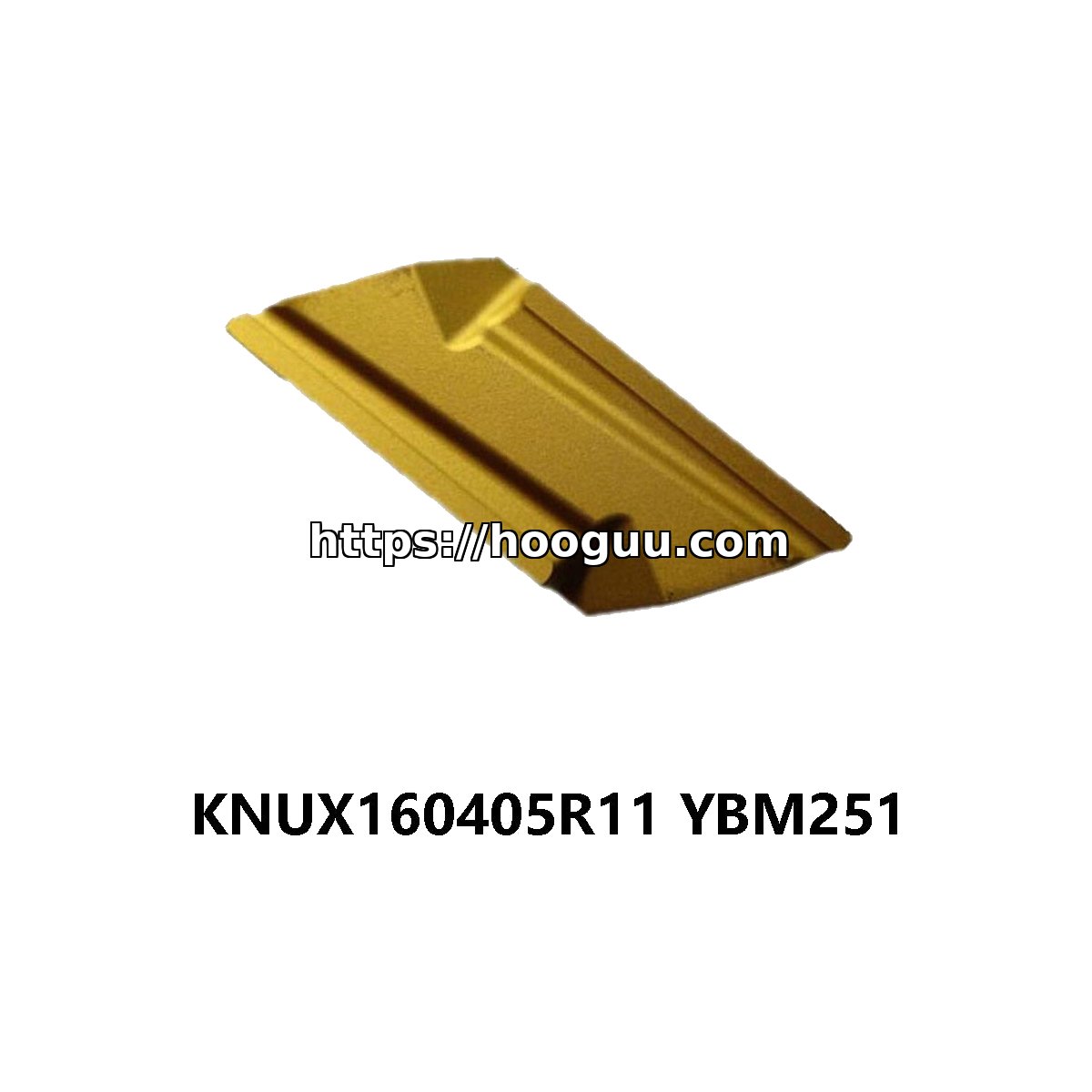 Original ZCC-CT KNUX160405R11 YBM251 Carbide Turning Insert - Parallelogram 55° | Steel
