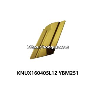 Original ZCC-CT KNUX160405L12 YBM251 Carbide Turning Insert - Parallelogram 55° | Steel (10 PCS)