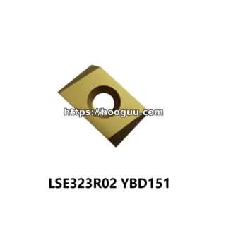 Original ZCC-CT LSE323R02 YBD151 Carbide Turning Insert - Rectangle | Steel, Titanium (10 PCS)