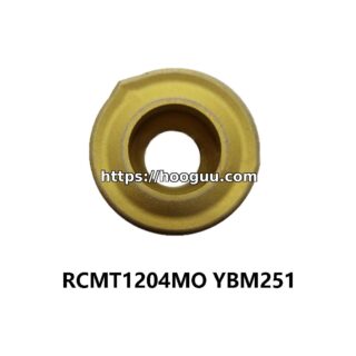 Original ZCC-CT RCMT1204MO YBM251 Carbide Turning Insert - Round | Steel & More (10 PCS)