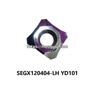 Original ZCC-CT SEGX120404-LH YD101 Carbide Turning Insert - Square | Steel, Non-ferrous (10 PCS)