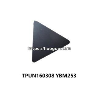 Original ZCC-CT TPUN160308 YBM253 Carbide Milling Insert - Triangle | Steel, Stainless Steel (10 PCS)