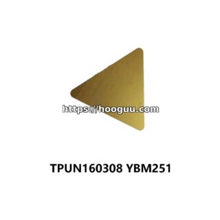 Original ZCC-CT TPUN160308 YBM251 Carbide Milling Insert - Triangle | Steel, Cast Iron (10 PCS)