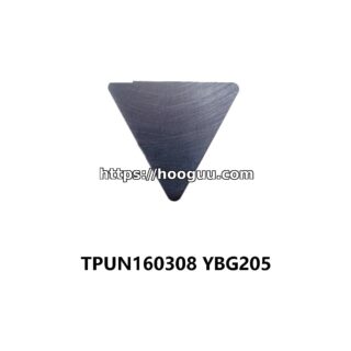 Original ZCC-CT TPUN160308 YBG205 Carbide Milling Insert - Triangle | Steel (10 PCS)