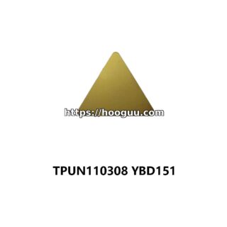 Original ZCC-CT TPUN110308 YBD151 Carbide Milling Insert - Triangle | Steel (10 PCS)