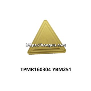 Original ZCC-CT TPMR160304 YBM251 Carbide Milling Insert - Triangle | Steel, Cast Iron (10 PCS)
