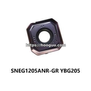 Original ZCC-CT SNEG1205ANR-GR YBG205 Carbide Milling Insert - Square | Steel, Stainless Steel (10 PCS)