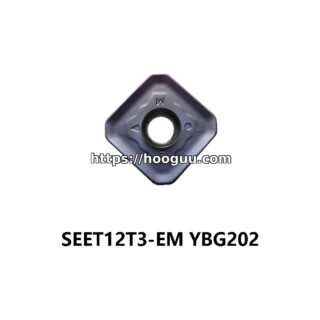 Original ZCC-CT SEET12T3-EM YBG202 Carbide Milling Insert - Square | Steel & More (10 PCS)
