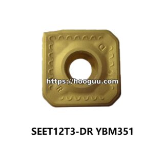 Original ZCC-CT SEET12T3-DR YBM351 Carbide Milling Insert - Square | Steel, Cast Iron (10 PCS)