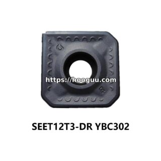 Original ZCC-CT SEET12T3-DR YBC302 Carbide Milling Insert - Square | Steel, Cast Iron (10 PCS)