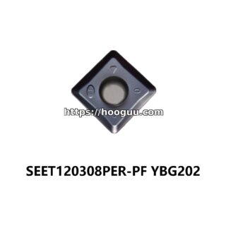 Original ZCC-CT SEET120308PER-PF YBG202 Carbide Milling Insert - Square | Steel (10 PCS)