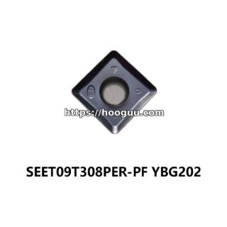 Original ZCC-CT SEET09T308PER-PF YBG202 Carbide Milling Insert - Square | Steel (10 PCS)