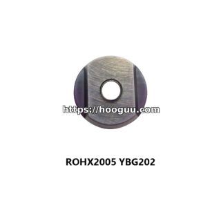 Original ZCC-CT ROHX2005 YBG202 Carbide Milling Insert - Round | Steel & More (10 PCS)