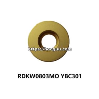 Original ZCC-CT RDKW0803MO YBC301 Carbide Milling Insert - Round | Steel & More (10 PCS)