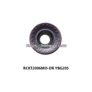 Original ZCC-CT RCKT2006MO-DR YBG205 Carbide Milling Insert - Round | Steel, Cast Iron (10 PCS)
