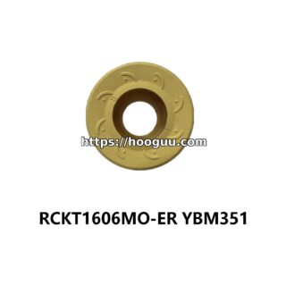 Original ZCC-CT RCKT1606MO-ER YBM351 Carbide Milling Insert - Round | Steel, Cast Iron (10 PCS)