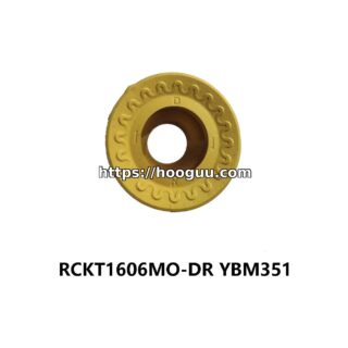Original ZCC-CT RCKT1606MO-DR YBM351 Carbide Milling Insert - Round | Steel (10 PCS)