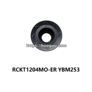 Original ZCC-CT RCKT1204MO-ER YBM253 Carbide Milling Insert - Round | Steel, Stainless Steel (10 PCS)