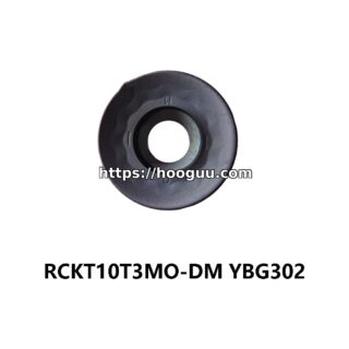 Original ZCC-CT RCKT10T3MO-DM YBG302 Carbide Milling Insert - Round | Steel, Stainless Steel (10 PCS)