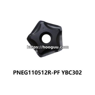Original ZCC-CT PNEG110512R-PF YBC302 Carbide Milling Insert - Pentagon | Cast Iron, Non-ferrous (10 PCS)