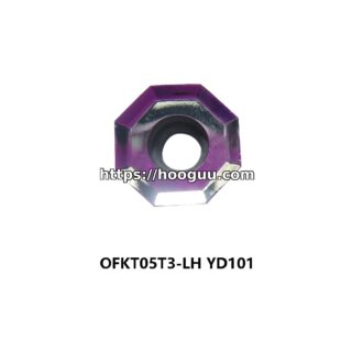 Original ZCC-CT OFKT05T3-LH YD101 Carbide Milling Insert - Octagonal | Aluminum, Non-ferrous (10 PCS)