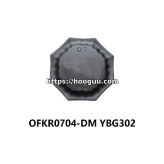 Original ZCC-CT OFKR0704-DM YBG302 Carbide Milling Insert - Octagonal | Steel, Stainless Steel (10 PCS)