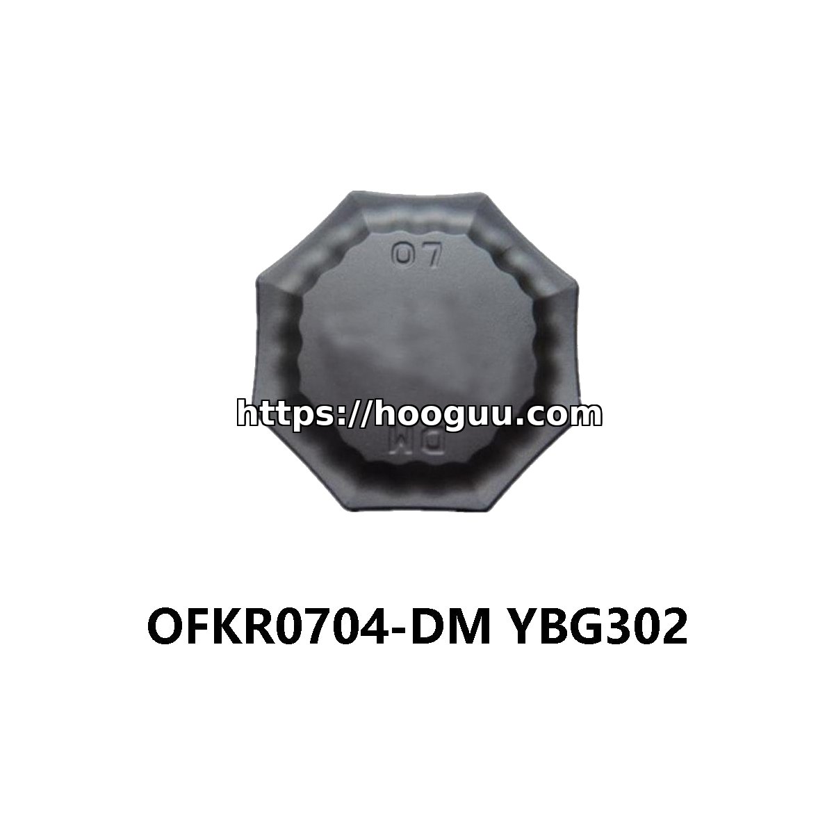 Original ZCC-CT OFKR0704-DM YBG302 Carbide Insert - Octagonal (10 PCS)