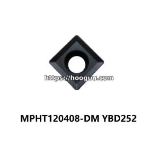 Original ZCC-CT MPHT120408-DM YBD252 Carbide Milling Insert - Diamond 86° | Steel & More (10 PCS)