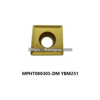 Original ZCC-CT MPHT080305-DM YBM251 Carbide Milling Insert - Diamond 86° | Steel & More (10 PCS)