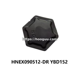 Original ZCC-CT HNEX090512-DR YBD152 Carbide Milling Insert - Hexagonal | Steel, Cast Iron (10 PCS)