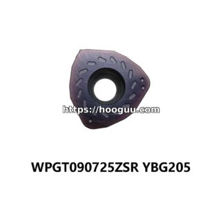 Original ZCC-CT WPGT090725ZSR YBG205 Carbide Milling Insert - Trigon 80° | Steel & More (10 PCS)