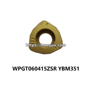 Original ZCC-CT WPGT060415ZSR YBM351 Carbide Milling Insert - Trigon 80° | Steel & More (10 PCS)