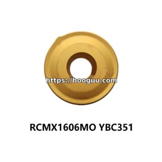 Original ZCC-CT RCMX1606MO YBC351 Carbide Milling Insert - Round | Steel (10 PCS)