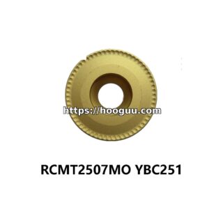 Original ZCC-CT RCMT2507MO YBC251 Carbide Milling Insert - Round | Steel, Stainless Steel (10 PCS)