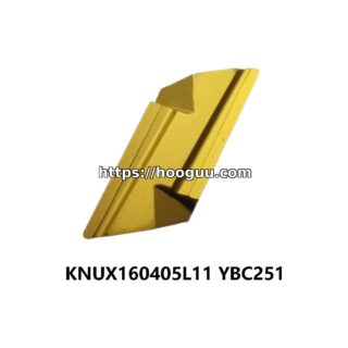 Original ZCC-CT KNUX160405L11 YBC251 Carbide Milling Insert - Parallelogram 55° (10 PCS)