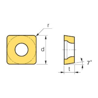Original Walter SCMT120412-RM4 SCMT433 Carbide Turning Insert - Square (10 PCS) WSM20S SCMT120412-RM4 WSM20S