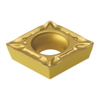 Original Korloy CCMT09T304-MP NC9125 Carbide Turning Insert - Diamond 80° | Steel, Cast Iron (10 PCS)