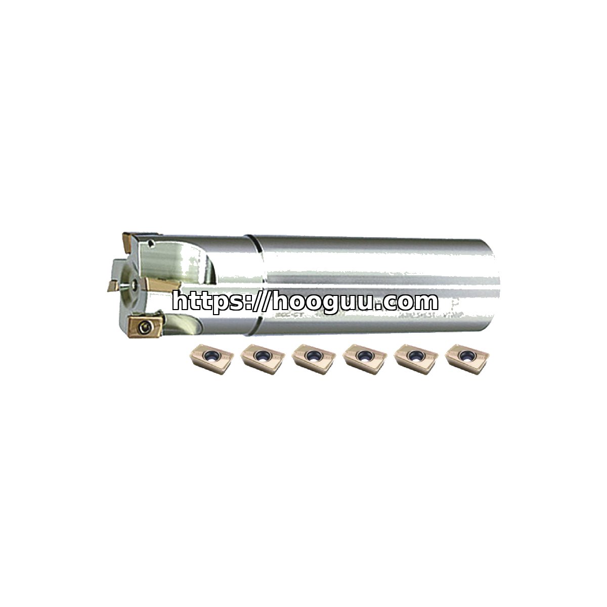 Zcc.ct 100% Original KIT2-EMP01-01-02 - 0.500 - 90 Degree Indexable End Mill Set With Inserts (Single), Right Hand 1 pcs Holder:EMP01-0.50-G0.625-AP11-01