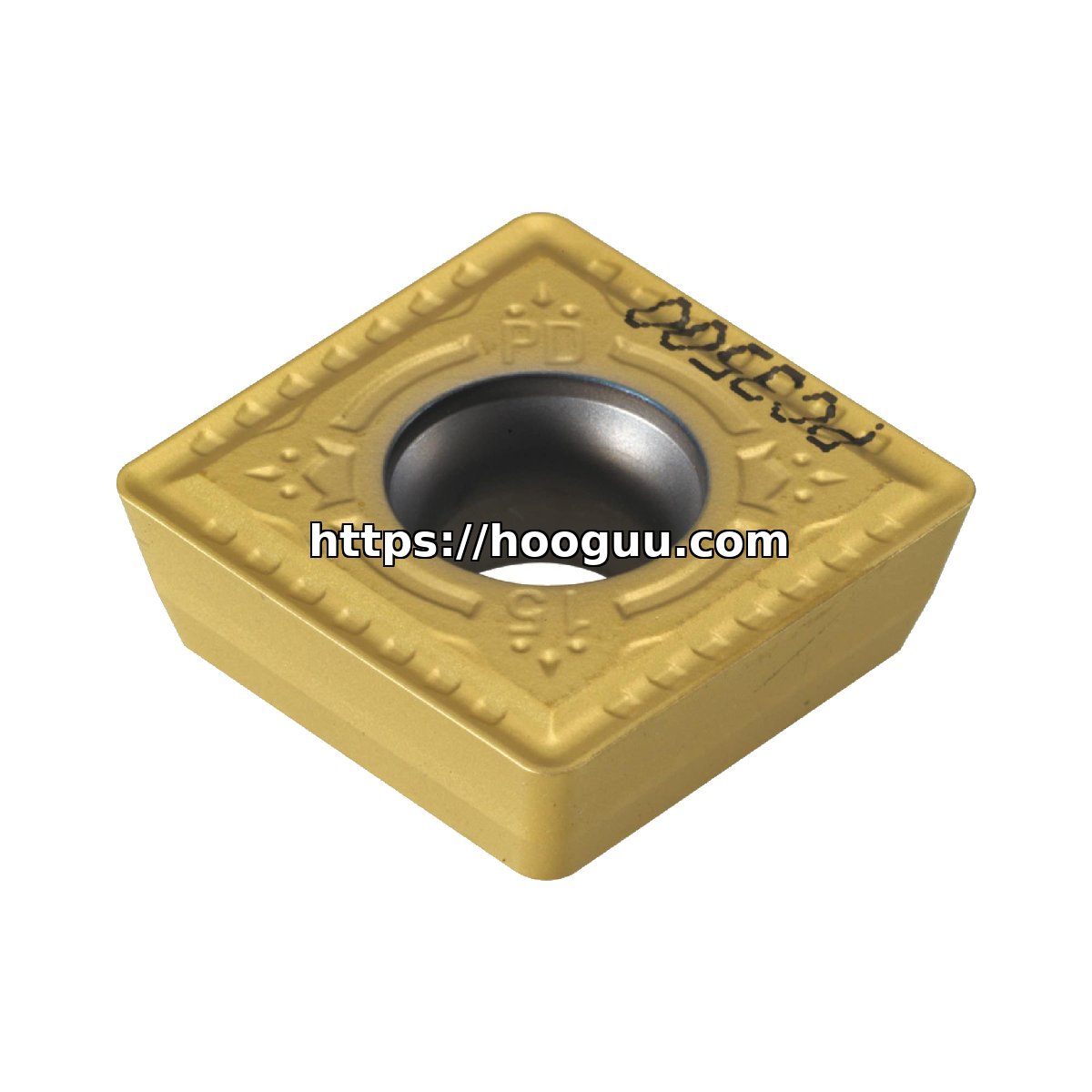 Original Korloy SPET050204-ND H01 Carbide Insert - Square | Aluminum, Non-Ferrous