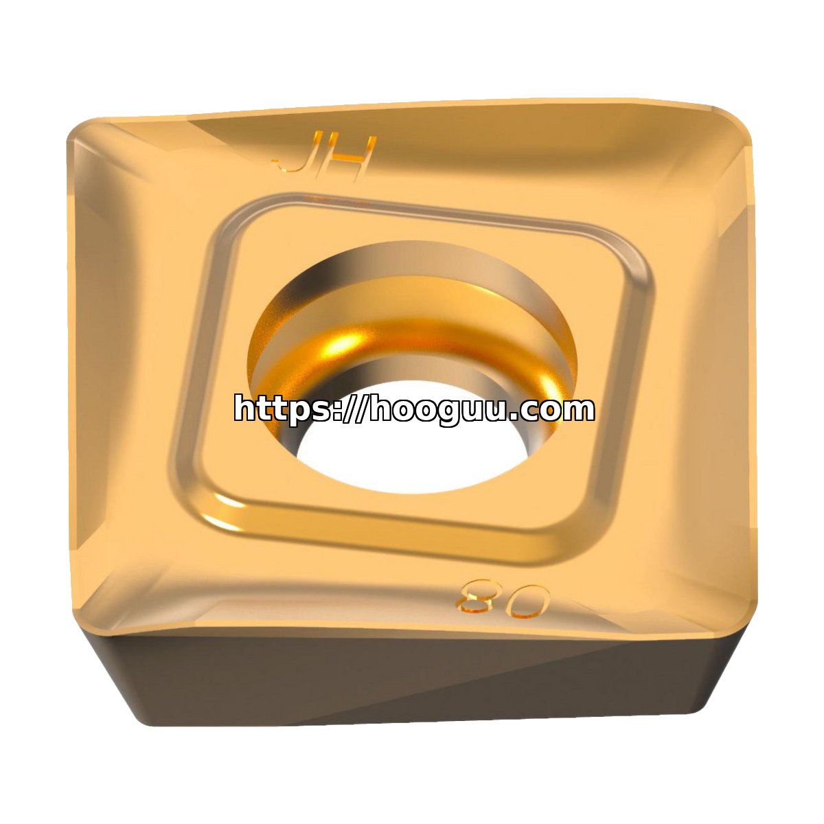 Original Mitsubishi SOMT12T308PEER-JH F7030 Carbide Milling Insert - Square | Steel & More - Image 2