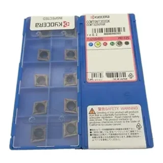 Original Kyocera CCMT09T302-GK PR1125 Carbide Turning Insert - Diamond 80° (10 PCS)