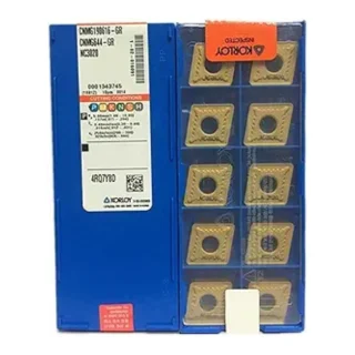 Original Korloy SNMG190616-GR NC3020 Carbide Turning Insert - Square | Cast Iron (10 PCS)