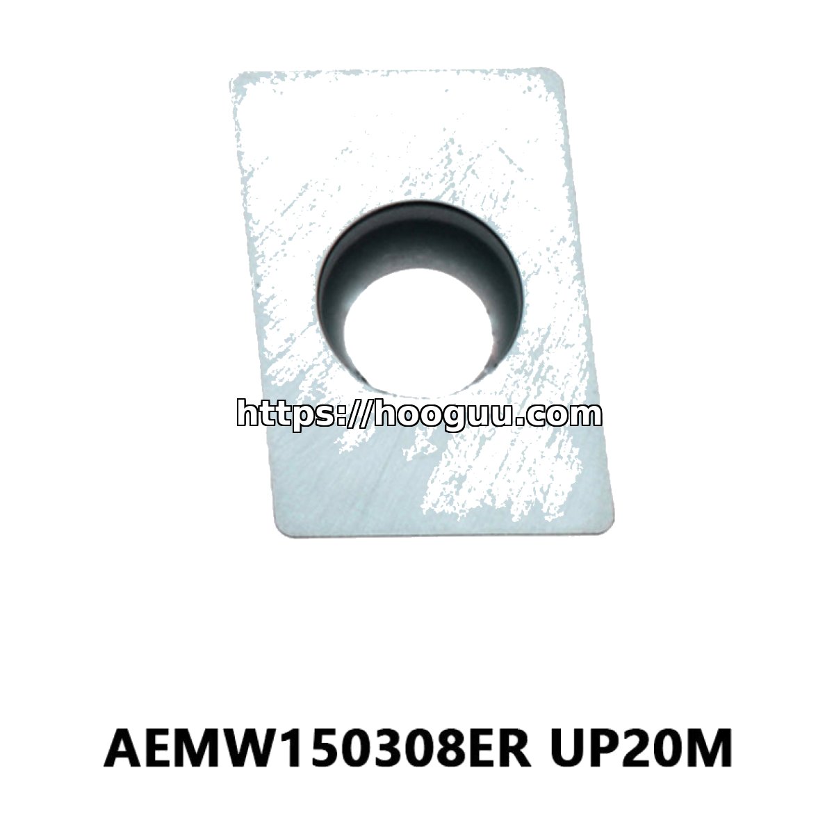 Original Mitsubishi AEMW150308ER Carbide Milling Insert - Parallelogram 85° (10 PCS) UP20M AEMW150308ER UP20M